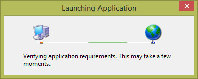 Picture of Installation: Launching Application